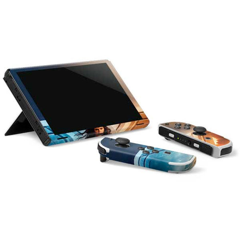 DC Comics Wonder Woman Main characters Poster Nintendo Switch OLED (2021) Skin